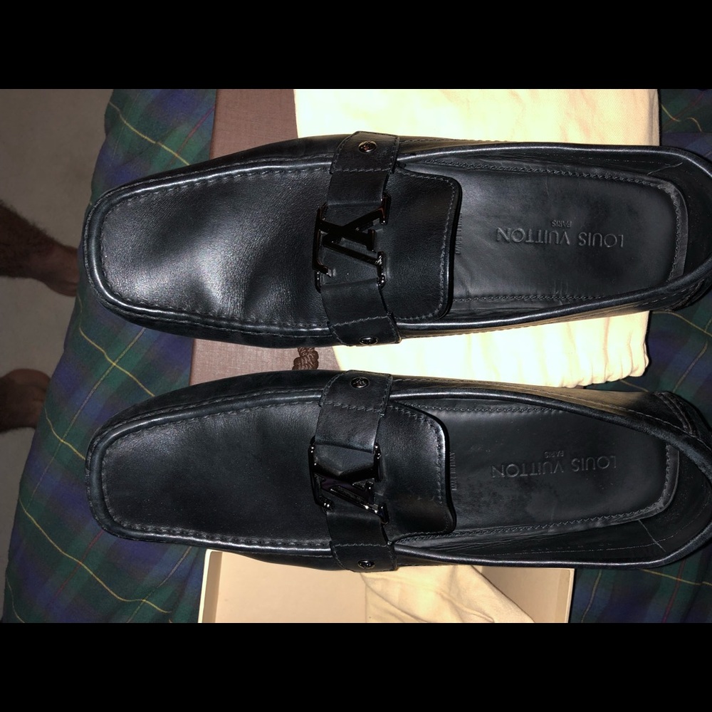 Size 12 Louis Vuitton men’s loafers 100% authentic